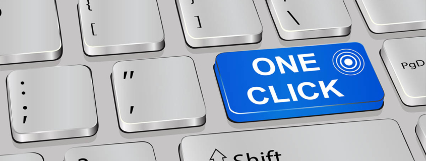 One-Click-Bewerbung: Mit einem Klick zum Job